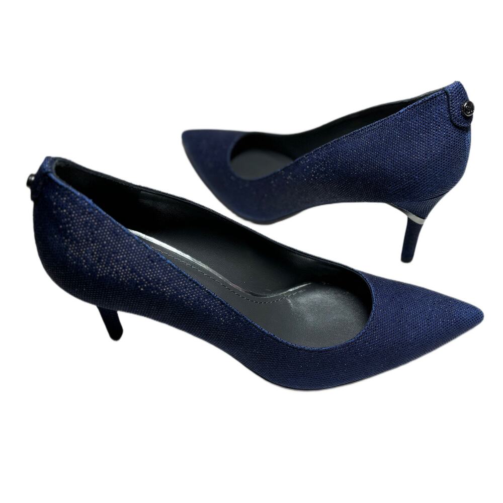 Stuart Weitzman Blue Heels - Size 9 - New in Box - Sapphire PinDot